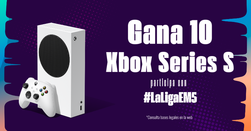LaLiga's tweet photo. SORTEO DE UNA XBOX de @MicrosoftES... ¡y 10 TAMBIÉN!

- RT
 - Comenta con #LaLigaEM5, cuantas más veces comentes... ¡MÁS OPORTUNIDADES!

SI LLEGAMOS A SER TT... ¡REGALAMOS 10!

#LaLigaEsMundial