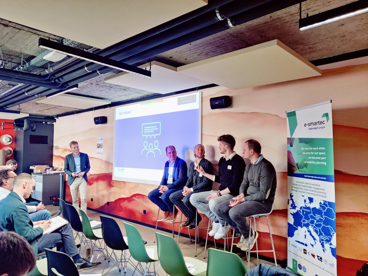 e-smartec Project (@e_smartec) on Twitter photo Panel II kicking off - <a href="/MobiMix_2Seas/">MOBI-MIX</a> talks public/private partnerships with <a href="/rotterdam/">Gemeente Rotterdam</a> 🇳🇱 and <a href="/Stad_Antwerpen/">Stad Antwerpen</a>🇧🇪, and <a href="/my_wheels/">MyWheels</a> and <a href="/poppymobility/">Poppy Mobility</a> 🤝
#lowcarbonfuture #conference Panel II kicking off - <a href="/MobiMix_2Seas/">MOBI-MIX</a> talks public/private partnerships with <a href="/rotterdam/">Gemeente Rotterdam</a> 🇳🇱 and <a href="/Stad_Antwerpen/">Stad Antwerpen</a>🇧🇪, and <a href="/my_wheels/">MyWheels</a> and <a href="/poppymobility/">Poppy Mobility</a> 🤝
#lowcarbonfuture #conference