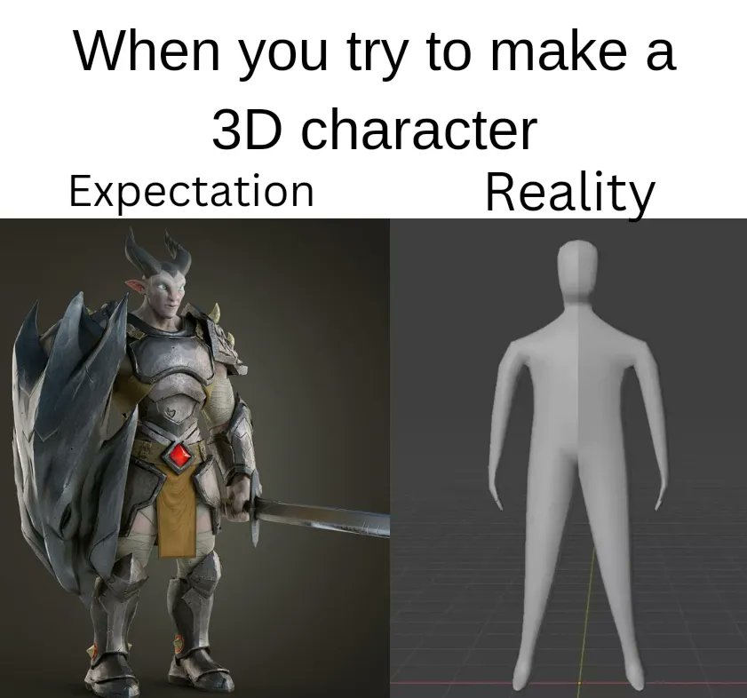 simteract's tweet photo. Well we all have to start somewhere!
#gamedeveloper #gamedev #indiedev #indiedeveloper #gamedevmemes #memes #midweekmeme #programmerhumor https://t.co/TwKJ5rOvYe