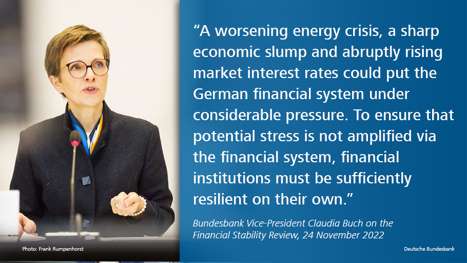 Bundesbank Vice-President #ClaudiaBuch on current potential risks to the German financial system bundesbank.de/content/900432 #financialstabilityreview #financialsystem
