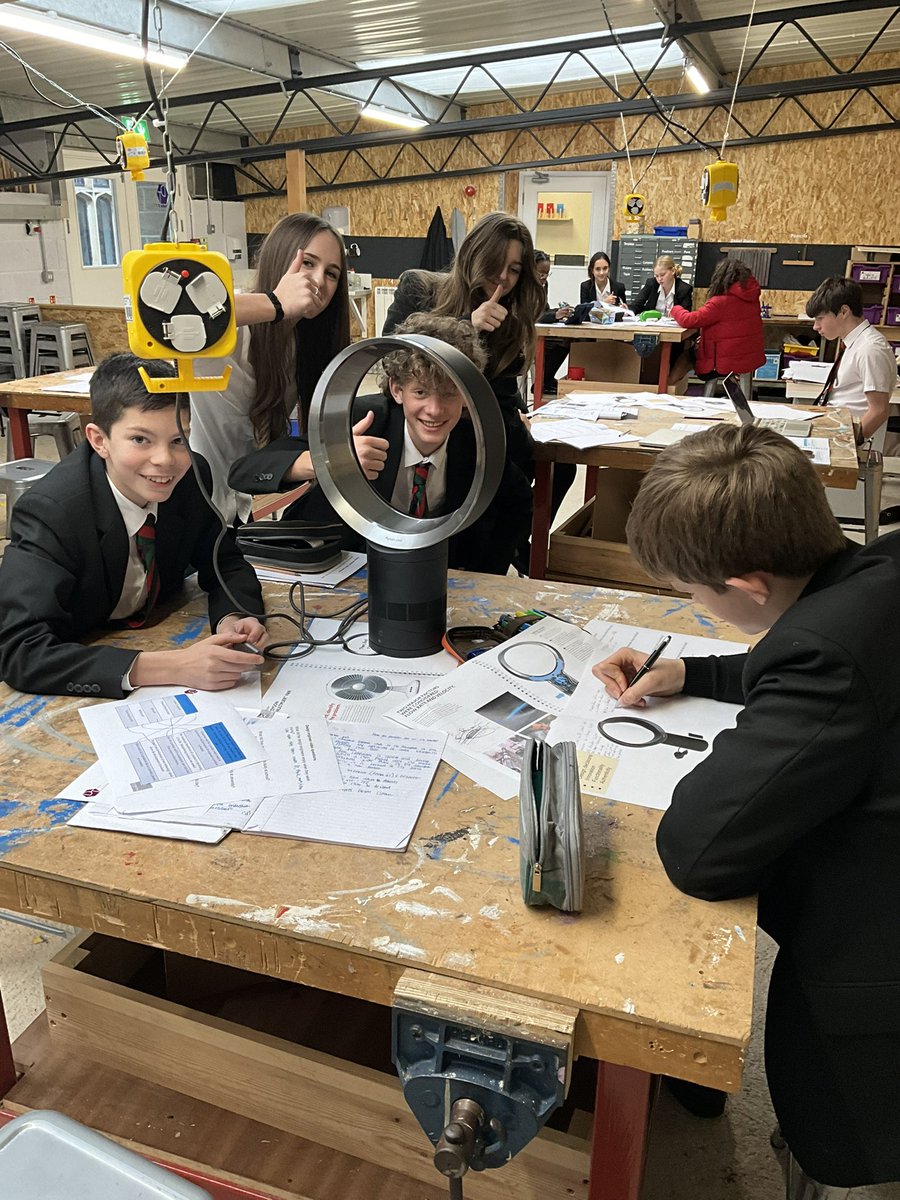 PlymColDesign's tweet photo. Year 10 have got stuck in to their dyson project this week. Some excellent design thinking from the futures next design engineers @Dyson https://t.co/HTmBiYaXv2