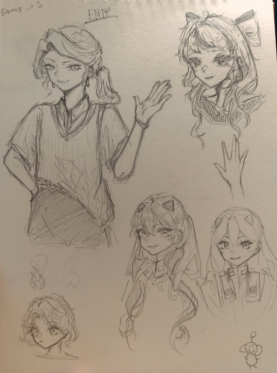 KateEditz_'s tweet photo. Very busy with schoolwork atm
So 
HAVE SOME RANDOM SKETCHES I DID IN CLASS😎
#art #artist #sketch #drawing #kateeditzart https://t.co/QVMihgR7Mh