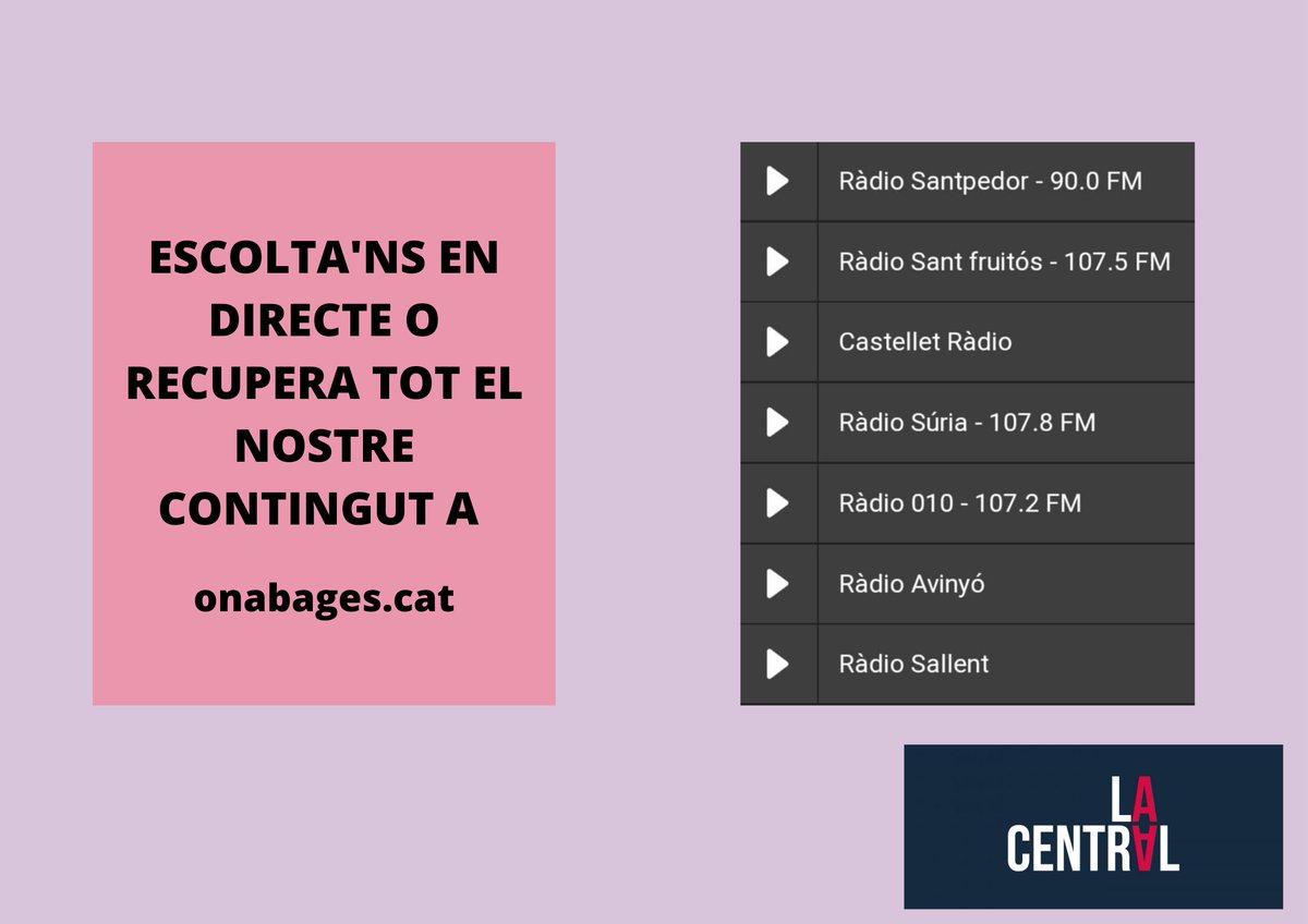 lacentralOB's tweet photo. 🔊EL RESUM DEL DIJOUS (24/11/22) https://t.co/kAAdi3bkMs