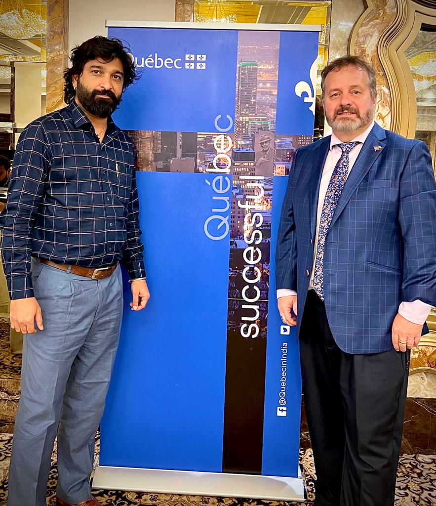 Quebec_India's tweet photo. The last leg of India programme of the Québec companies that are part of Canadian #Urbaninfrastructure &amp; #Wastewater trade delegation is in the financial capital of the country #Mumbai where they are having #b2b sessions. (2/2)

#cleanenergy #fedprovpartnership #BilateralTrade https://t.co/kA1BgkpRQZ