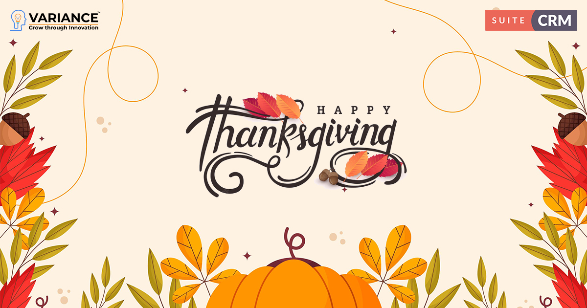 SuiteCRMexperts's tweet image. Happy Thanksgiving 🍁 May the beauty &amp;amp; blessings of #Thanksgiving bring warmth &amp;amp; peace to your heart and home this holiday season. Sending peace, love, and joy to all! BLESSINGS, Vipl SuiteTeam
#Thanksgiving #thanksgivingdinner #givingback #thankful #love #family #Thanksgiving
