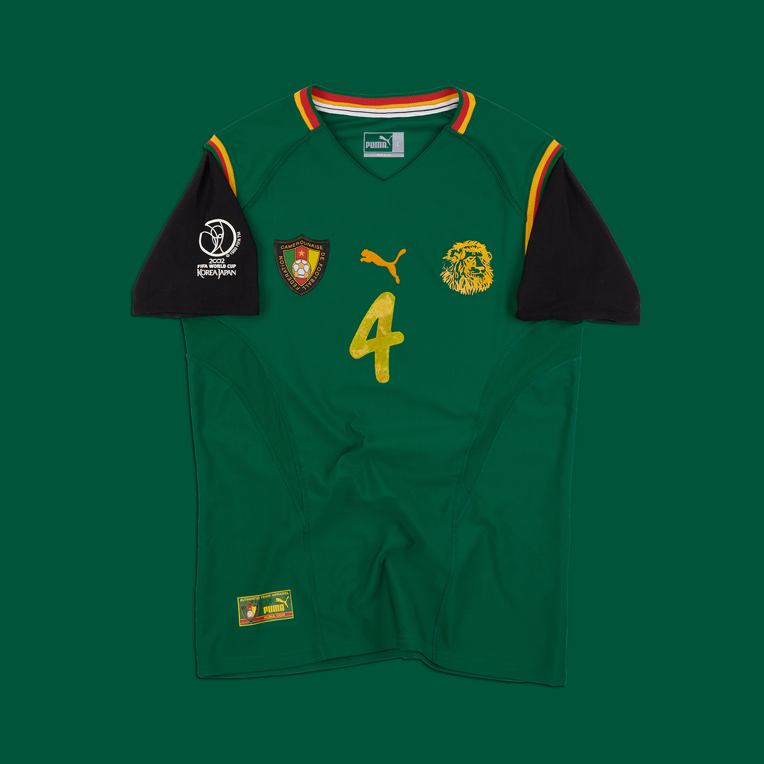 Rigobert Song Cameroon shirt