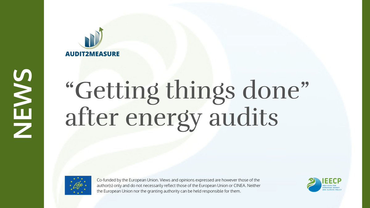 IEECP (@ieecp_org) on Twitter photo #energyaudits are arguably an essential part of an effective #energytransition – #AUDIT2MEASURE is making sure they result into actions: ieecp.org/pushing-compan…
<a href="/RSEnergetico/">Ricerca Sistema</a> <a href="/adelphi_berlin/">adelphi 🌐</a> <a href="/escan_energia/">escan_energia</a> <a href="/DSS_Lab/">NTUA DSS Lab</a> <a href="/GruppoHera/">GruppoHera</a> <a href="/aedhe_innova/">AEDHE Innovación</a> <a href="/epimelitiriokor/">Επιμελητήριο Κορινθίας</a> #energyaudits are arguably an essential part of an effective #energytransition – #AUDIT2MEASURE is making sure they result into actions: ieecp.org/pushing-compan…
<a href="/RSEnergetico/">Ricerca Sistema</a> <a href="/adelphi_berlin/">adelphi 🌐</a> <a href="/escan_energia/">escan_energia</a> <a href="/DSS_Lab/">NTUA DSS Lab</a> <a href="/GruppoHera/">GruppoHera</a> <a href="/aedhe_innova/">AEDHE Innovación</a> <a href="/epimelitiriokor/">Επιμελητήριο Κορινθίας</a>