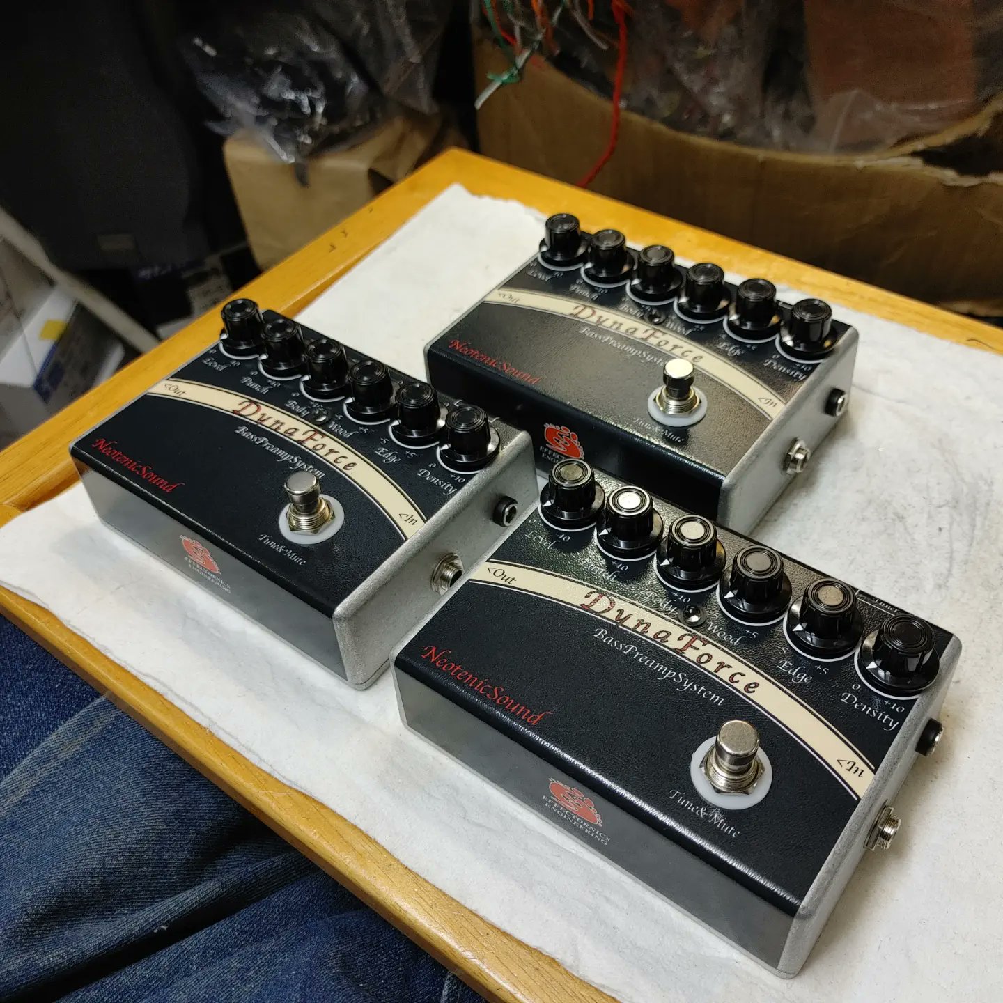 Neotenic Sound DynaForce ベースプリアンプ 楽天市場】NeotenicSound ベース用プリアンプシステム DynaForce