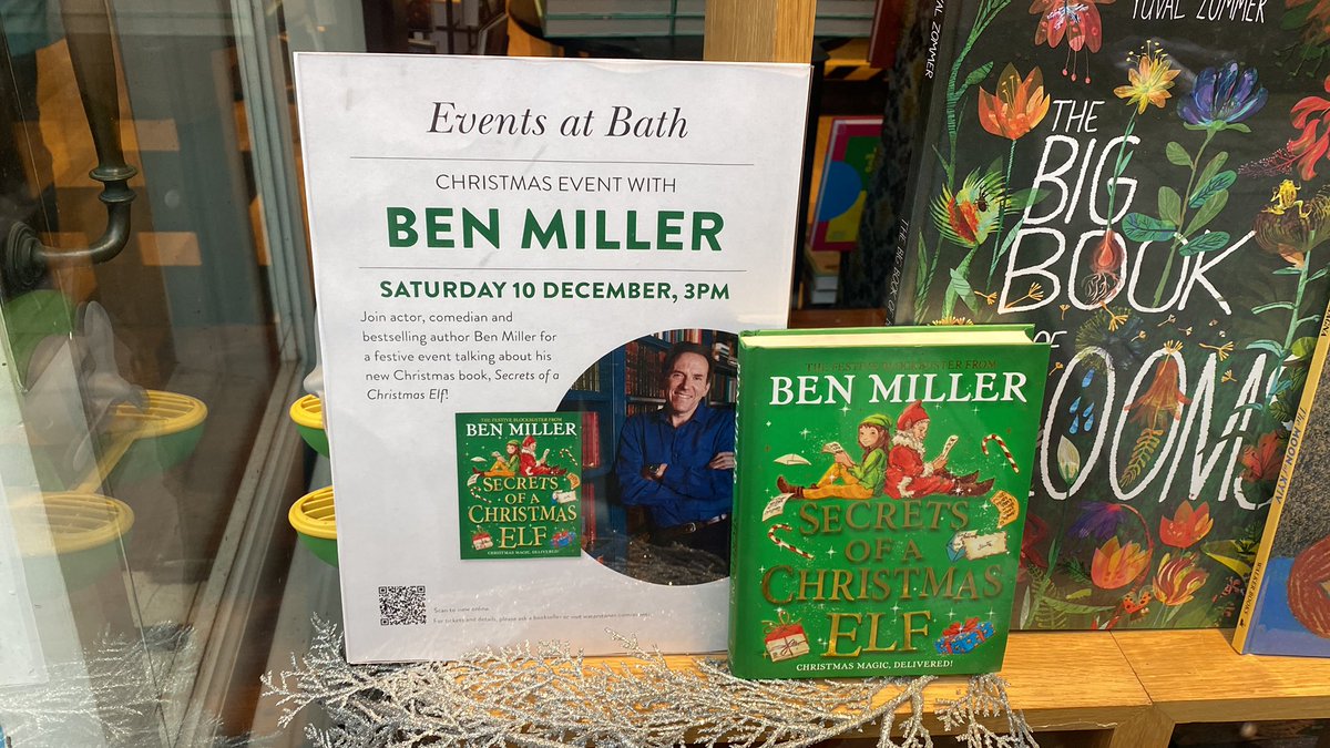 Ben Miller is coming to Waterstones Bath next month!