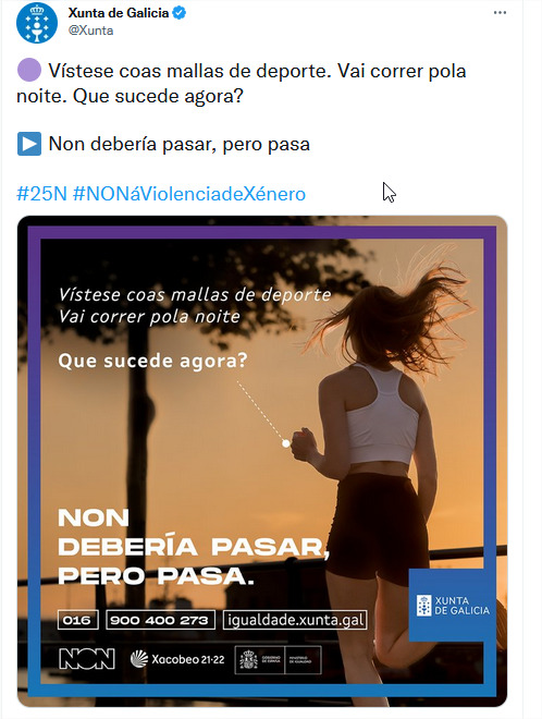 MaryPapo4's tweet photo. No es que yo salga a correr de noche...es si tú eres o no un agresor sexual... https://t.co/TDDhHRyYti