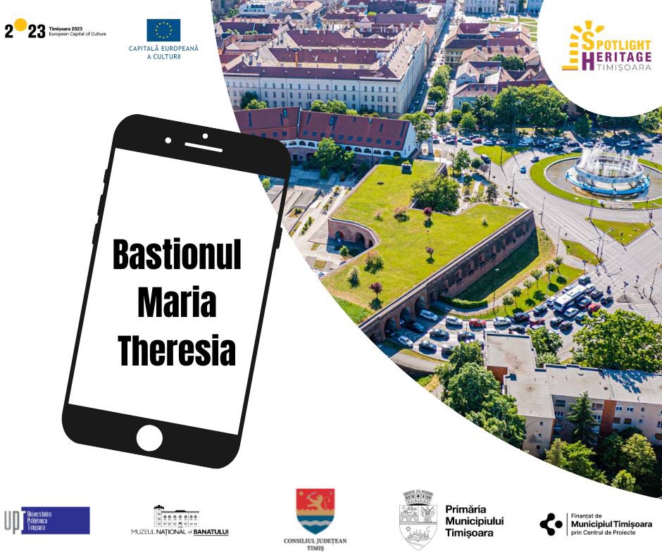 Travel to Maria Theresia Bastion, the largest remaining part of the old Citadel of Timișoara!

📲 for ANDROID → is.gd/SjiIgv
📲 for iOS→ is.gd/y6JxeV

#spotlighttimisoara #Timisoara #UPT #TM2023 #ECoC #culture #Romania #spotlightheritagetimisoara