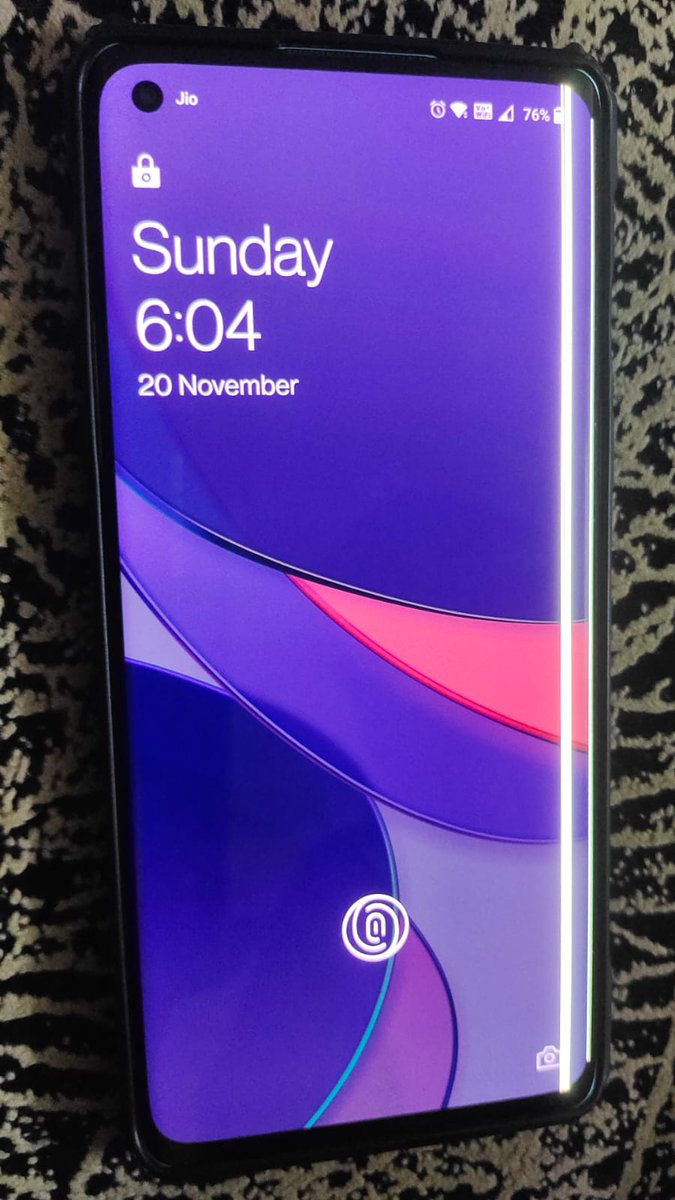 prabhu_1435's tweet photo. Dear @OnePlus_IN @oneplus @OnePlus_Support @PeteLau @Vikas_AGL @getpeid oneplus broke customer's trust ,my #oneplus8 showing this kind of lines... https://t.co/iCvHjLNsI5