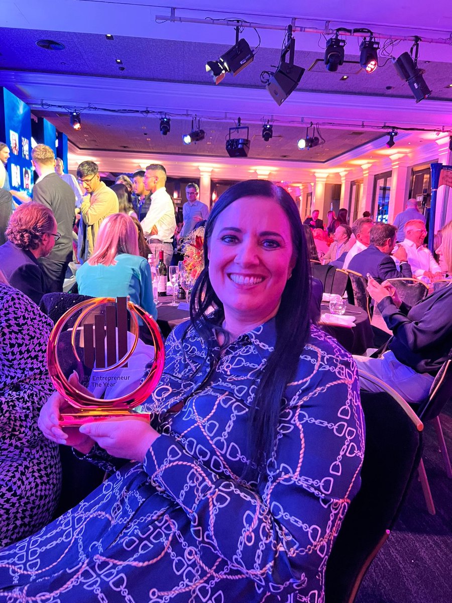 Yes! We are beyond delighted that our CEO <a href="/bmcleish01/">Brenda Edmenson-McLeish OBE DL</a> won the Societal impact award last night at the National EY Entrepreneur of the Year awards @EY_UKI! Well done to all this year’s finalists! 🙌👏💜