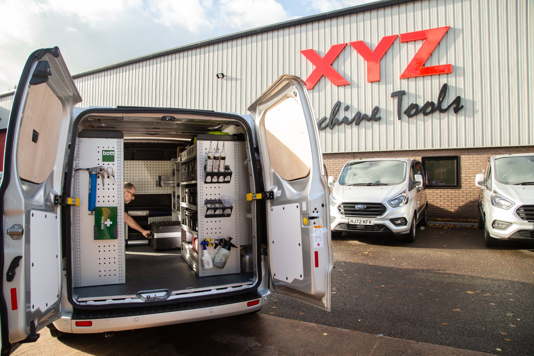 on Twitter "Our NEW fleet of XYZ vans have been kitted