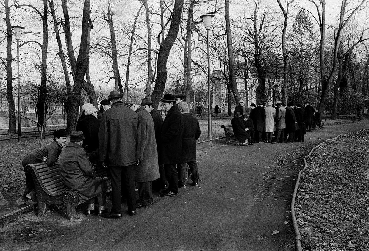 Михайловский сад 1968 год Ленинград