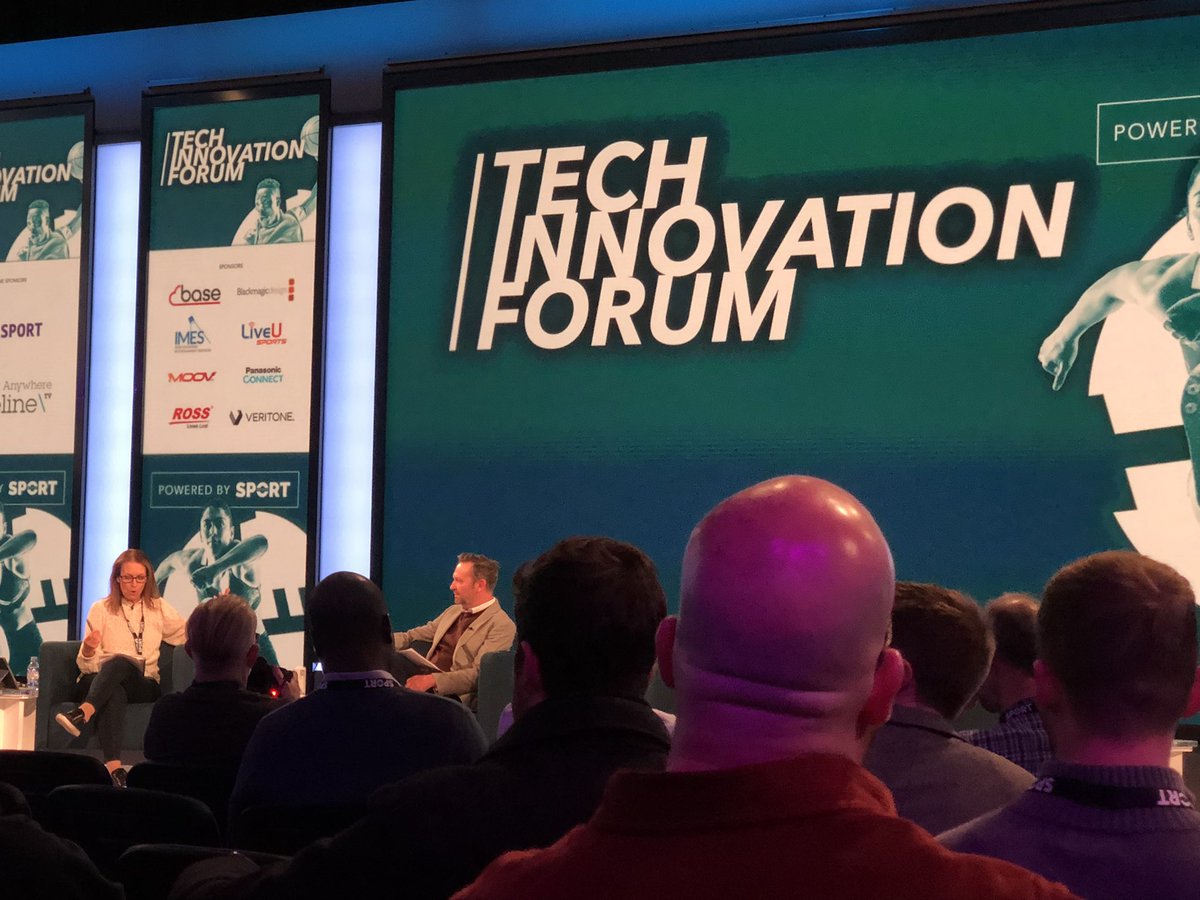 a_philip5's tweet photo. Great to be at @broadcast_sport #TechInnovationForum - first up Jamie Hindhaugh @btsport on importance of teams, remote working and Warner/Discovery @eurosport https://t.co/DsvqH8Klmg