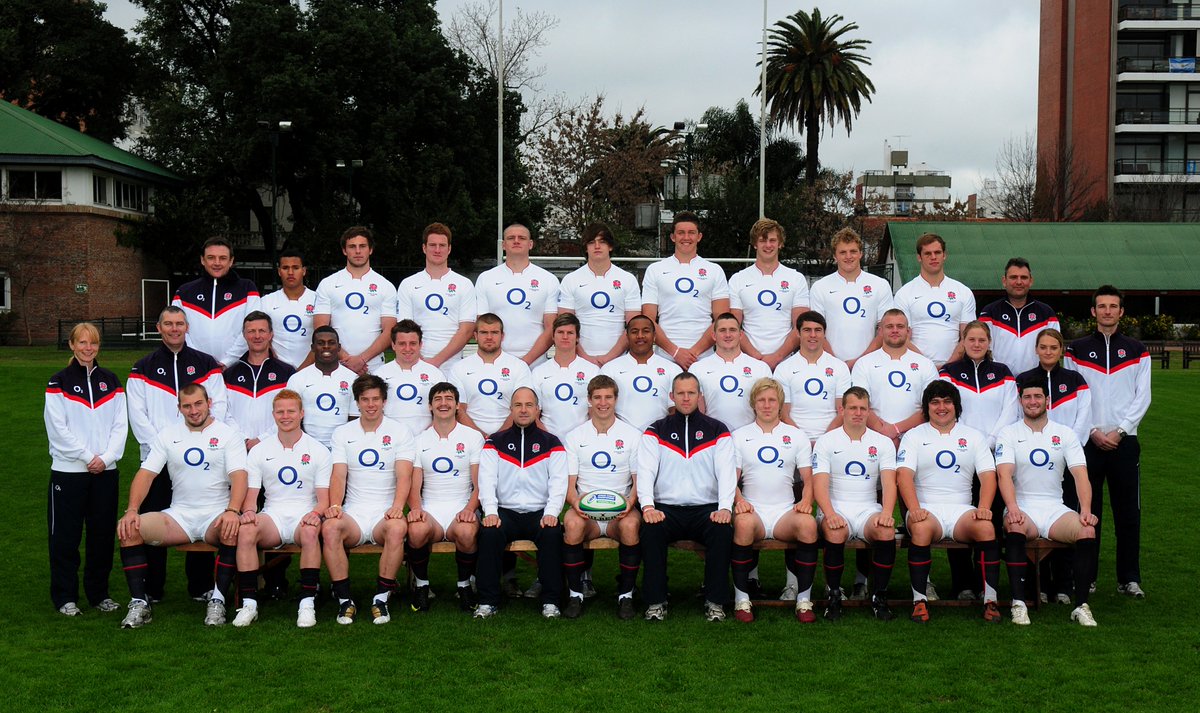 The 2010 Men's under 20s Tour of Argentina squad pic 👀 How many players can you name? #EnglandRugbyThrowback