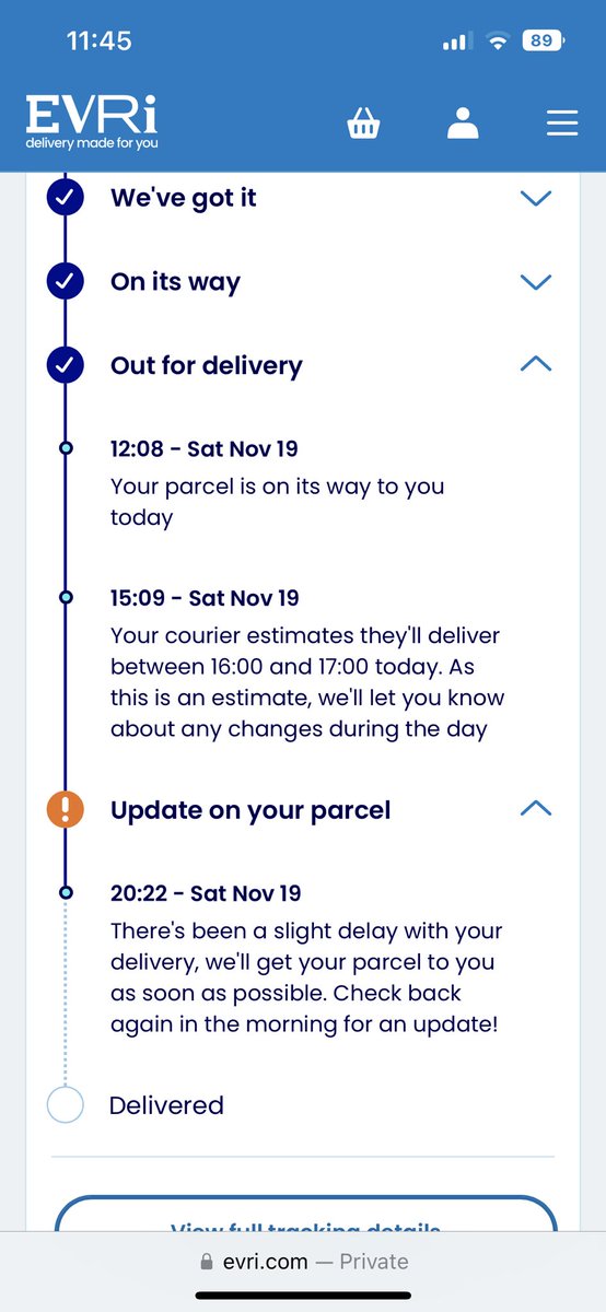 @katiebentley0 @BBCWatchdog Likewise… parcel hasn’t arrived and no way of contacting Evri. @Myprotein customer service has been shocking also in trying to resolve this!