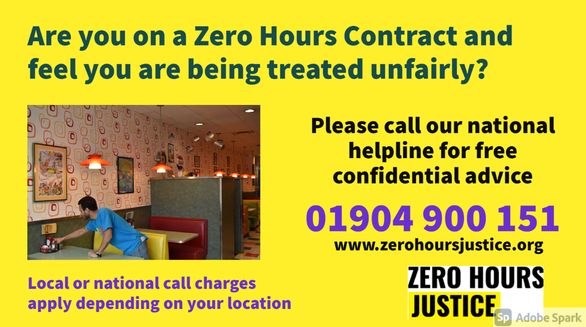 We have updated our advice pages for #zerohourscontracts in line with recent legal developments and added a #WhatsApp facility for those looking for advice. #zerohoursjustice
zerohoursjustice.org/helpline.html