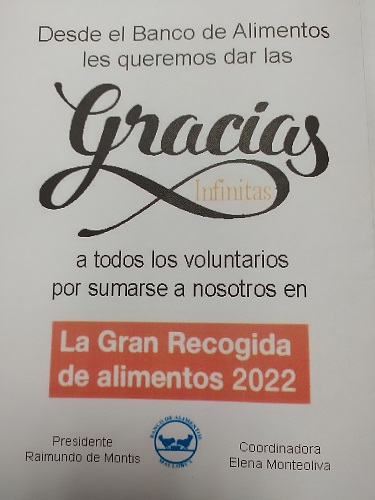 CONSEGUIDO¡¡¡¡¡ hemos conseguido movilizar a 600 voluntarios que nos van a ayudar este fin de semana en la #granrecogida2022 Gracias a todos los que nos siguen llamando para apuntarse (os tendremos en cuenta para la próxima).
Nuevamente, y todas las que hagan falta.GRACIAS¡¡