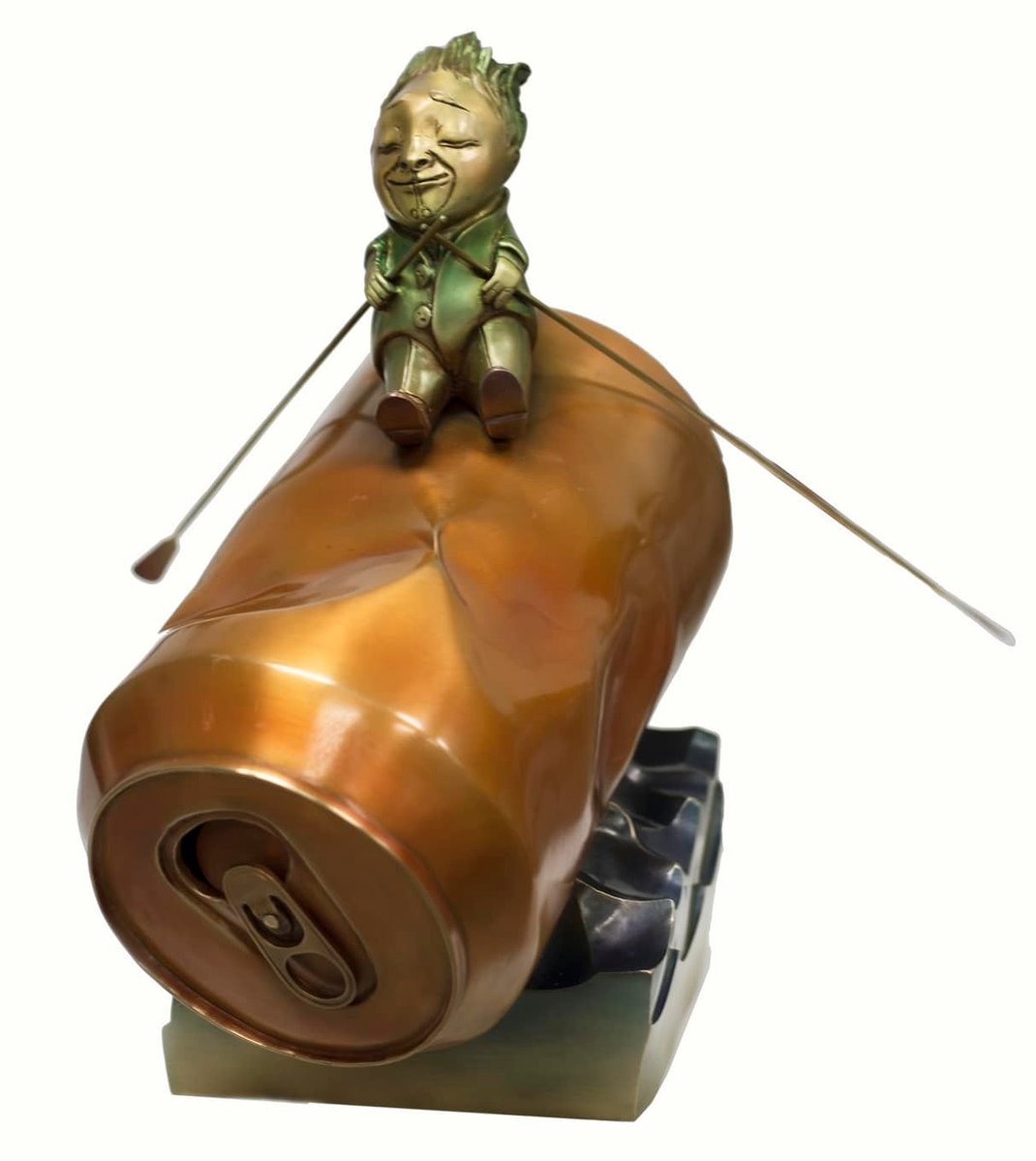FedroOtuas's tweet photo. Pedro Pablo Oliva Rodríguez (#PinardelRío, #Cuba, 1949)
"El héroe"(Serie Navegantes)
Año: 2016
Medidas: 43 x 46 x 43 cm
Bronce
Realizado fundición RUN Art Foundry
📷Estudio de Arte Pedro Pablo Oliva
#pedropablooliva #artecubano #sculpture #escultura #tintainvisible #broce https://t.co/1rC8aeCE7F