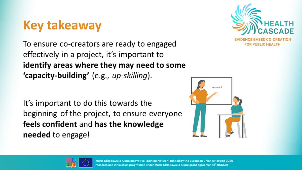 DannyAgnello_GH's tweet photo. In case you missed our @health_cascade #CocreationMasterclass22 yesterday: Here are some key takeaways about #conducting your #cocreation project ⬇️
See more details in our PRODUCES+ Co-creation Guideline here: https://t.co/ATJflUV9U1
#CoProWeekScot22 https://t.co/JG4mqstUfx