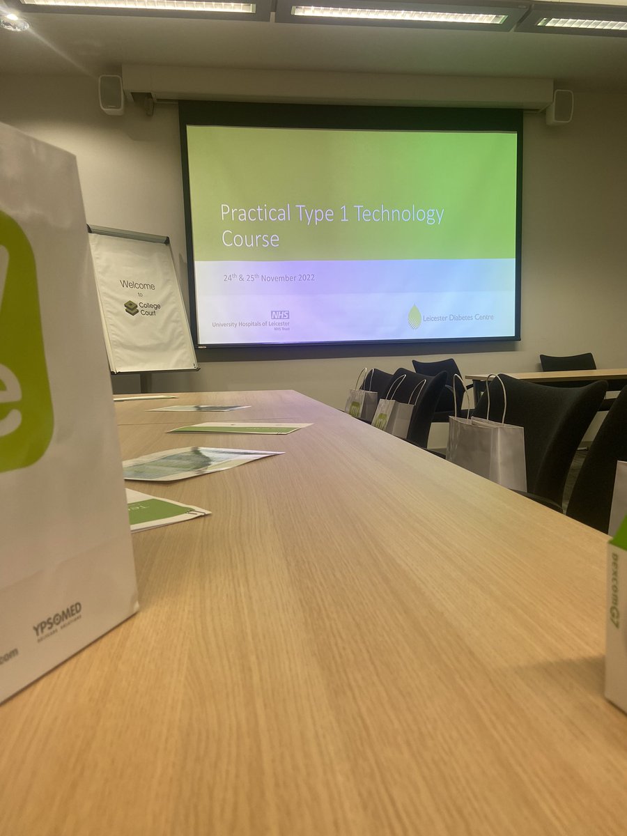 Ready for the Practical Type 1 Technology Course ☺️ <a href="/LDC_tweets/">🌱Leicester Diabetes</a>