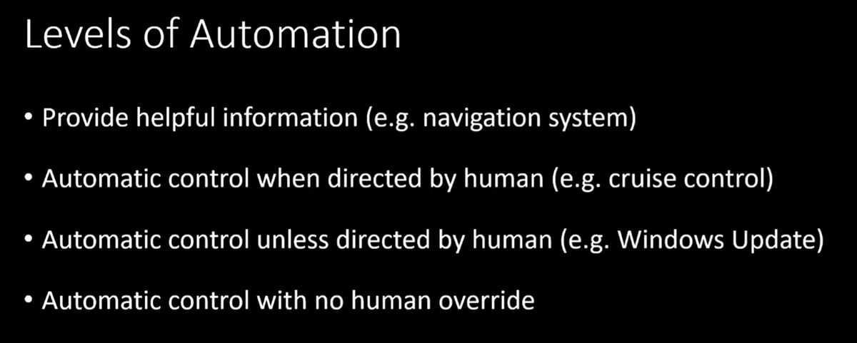 ancailliau's tweet photo. With the increasing use of #automation in cyber security, I think it is critical to remain aware of their implications. Read outside the security world, look at safety research and stories. Watch https://t.co/ywLEIEnTSY that is a brillant talk about Boeing 737 MAX failures. (1/2) https://t.co/hAj5tE4Vhe
