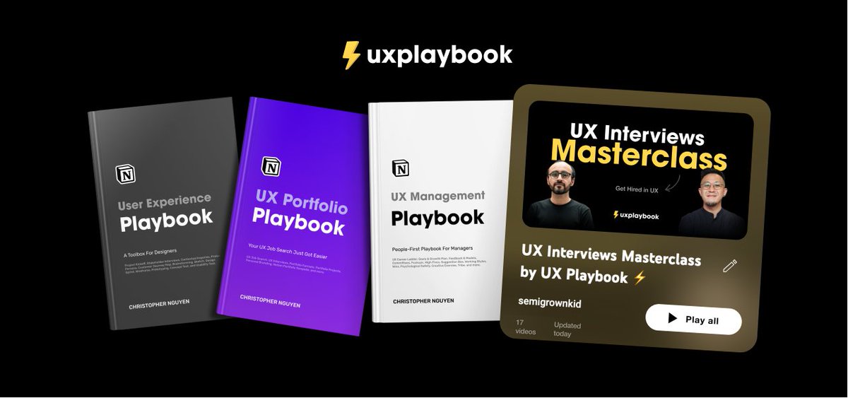 UX Playbook tweet media