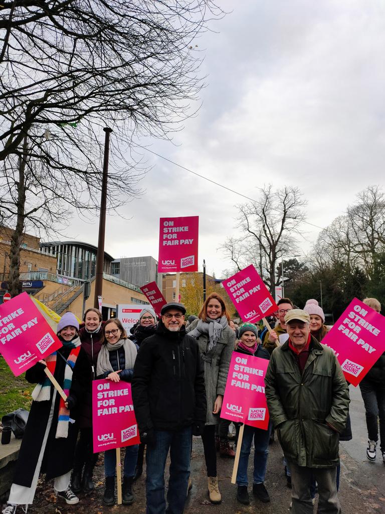 Fair demands &amp; good turnout in Leicester.

<a href="/ucu/">UCU</a> <a href="/leicesterucu/">Leicester UCU</a> let's go!