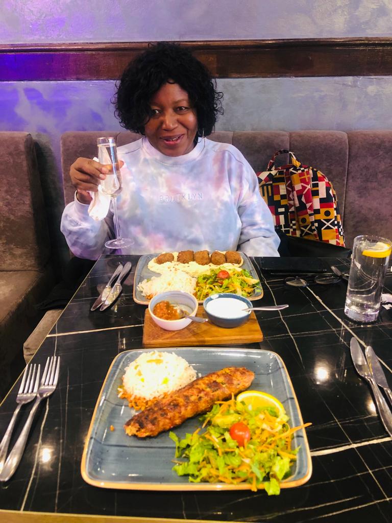 confident_queen's tweet photo. Oh my! What a great treat by my friend at the Sultan Sofrasi Turkish Restaurant #gravesend #kent Delicious food, lovely staff and great atmosphere. It was just nice to put my grieving aside, relax and have a good catch up and lots of laughs. #selfcare #grievingtips https://t.co/2f3eYnYVZK