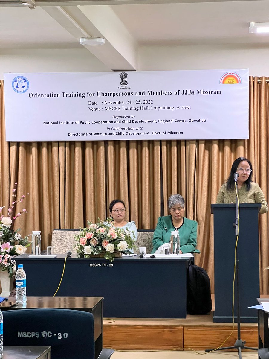 MSCPS_Official's tweet photo. Orientation Training for Members of JJBs Mizoram Organised by - NIPCCD, Guwahati At MSCPS Training Hall, Laipuitlang, Aizawl, Mizoram #jjb #juvenilejusticeboard #mizoram #orientation #training #nipccd #guwahati #mscps #cps #childprotectionservice #members #naupang #venhim https://t.co/NNjNhaZdlW