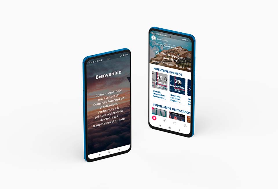 Ya está aquí la nueva app CCIFI Connect diseñada exclusivamente para nuestros miembros. 
Conecta con nuestra red global, inscríbete a nuestros eventos y accede a todos los contenidos exclusivos. 
Descárgatela: 📱#android  bit.ly/3ESVsWW  📱#iOS bit.ly/3sGGpZE