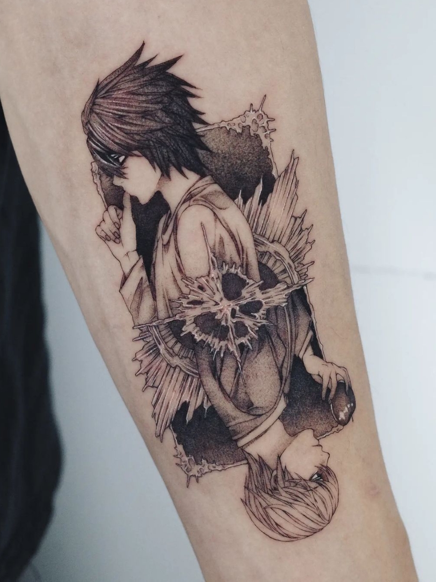 Tattoo Connect on Twitter Death Note By httpstcovVKkW96vE4 via  instagram anime animetattoos httpstcoENLH6nkVXy  Twitter