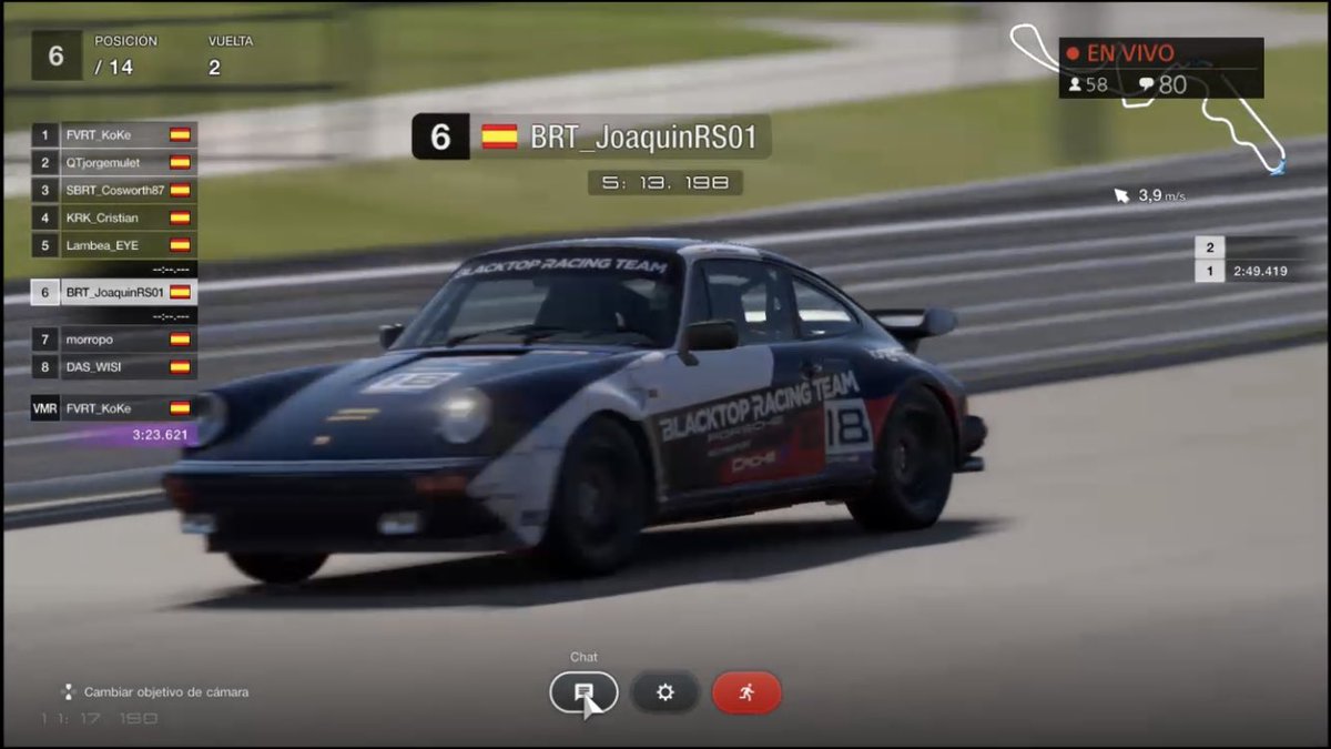 blacktopbrt's tweet photo. Buenos dรญas Familia๐ฅฐ๐
#CacheCup7 C5 Suzuka
Porche 91 Turbo ๐ช๐ป
@TopGasRacingCo1
Que carrera Dios!!๐
Nuestra Perla Canaria lo volviรณ a hacer ๐๐
@BRT_JoaquinRS01 ๐โ๏ธ๐
P6 de salida y P๐ฅFinal.
Tremendo final y รบltima vuelta de infarto
A tope โฆโฆ BRT ON ๐ฅ
Subiendooo๐โจ https://t.co/oLTjKiWYz6
