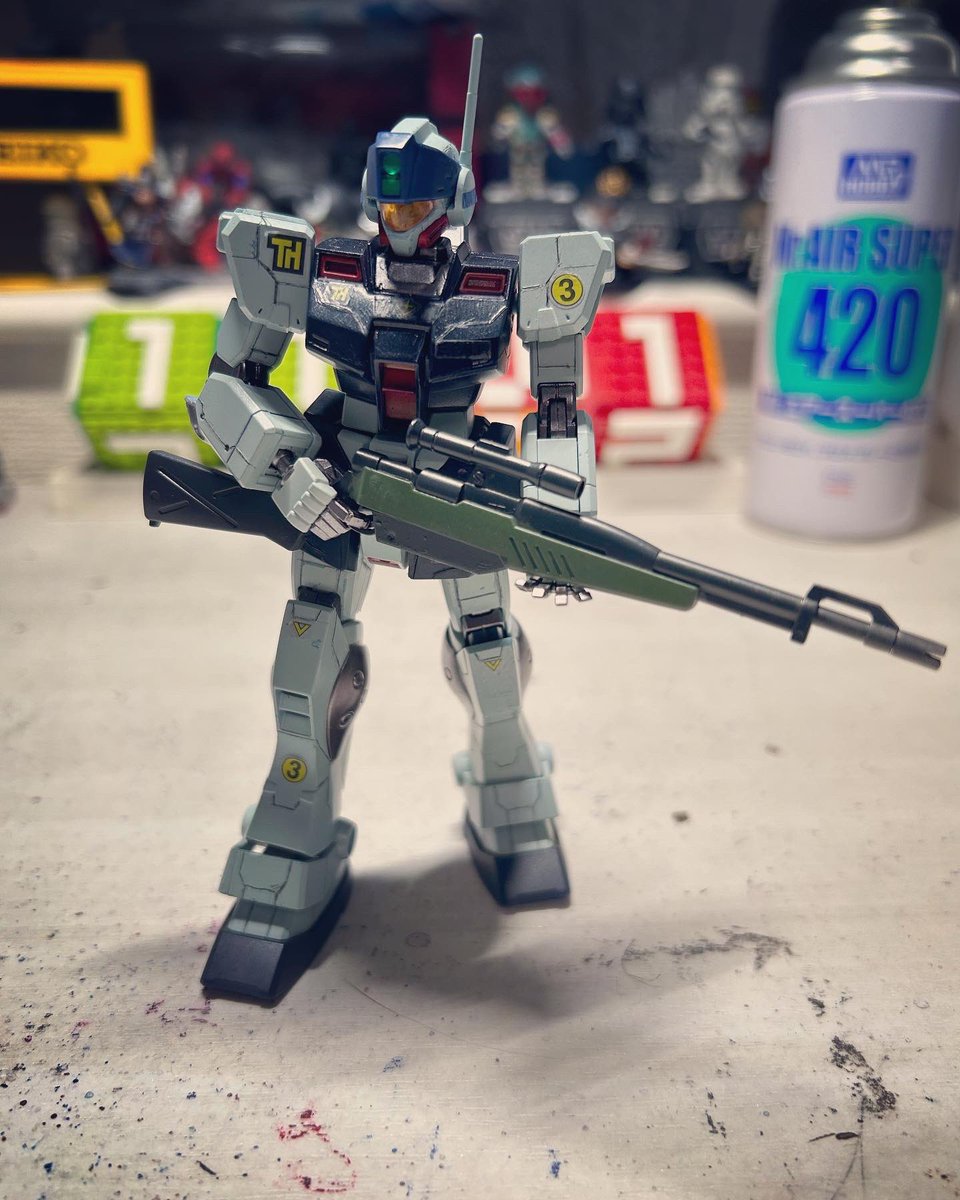 sushi19930630's tweet photo. ジム・スナイパーll
GM sniper II
#gundam #gunpla #gm #gmsniper2 #warinthepocket #ガンダム #ガンプラ #ジム #ジムスナイパー2 #ポケ戦 #ポケットの中の戦争 https://t.co/In29ma0Iyd