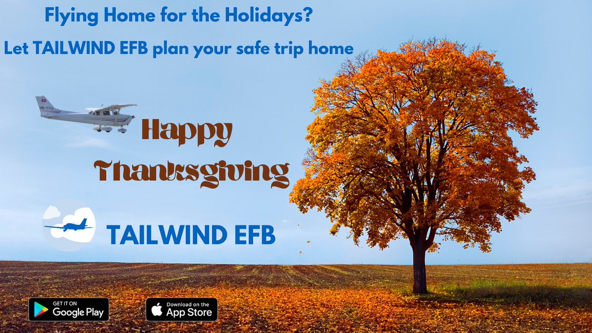 iii_software's tweet photo. HAPPY THANKSGIVING from TAILWIND EFB! https://t.co/zRYyaZewbI