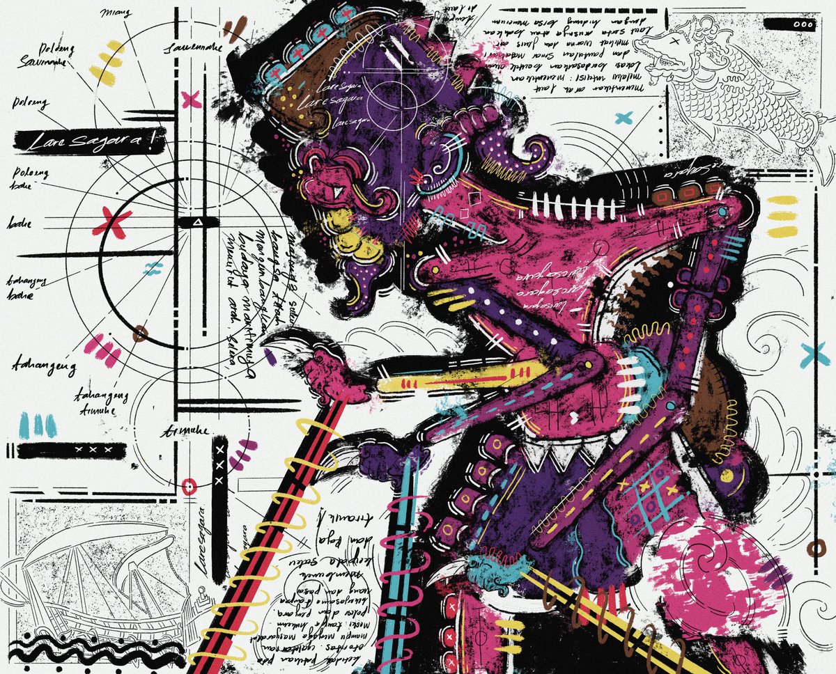 My submission for <a href="/ajaib_investasi/">Ajaib Investasi</a> x <a href="/SatuSekte/">SATU SEKTE</a> 🤜🤛

The Indonesian archipelago of the past or people usually call it as "Nusantara" is nothing but a real MAGIC AND FANTASY!

"Laresagara"
2 $xtz
10 ed.

🔗objkt.com/asset/KT1ARrqp…

#ajaibkripto #ajaibinvestasimu #sekteajaib #LFG