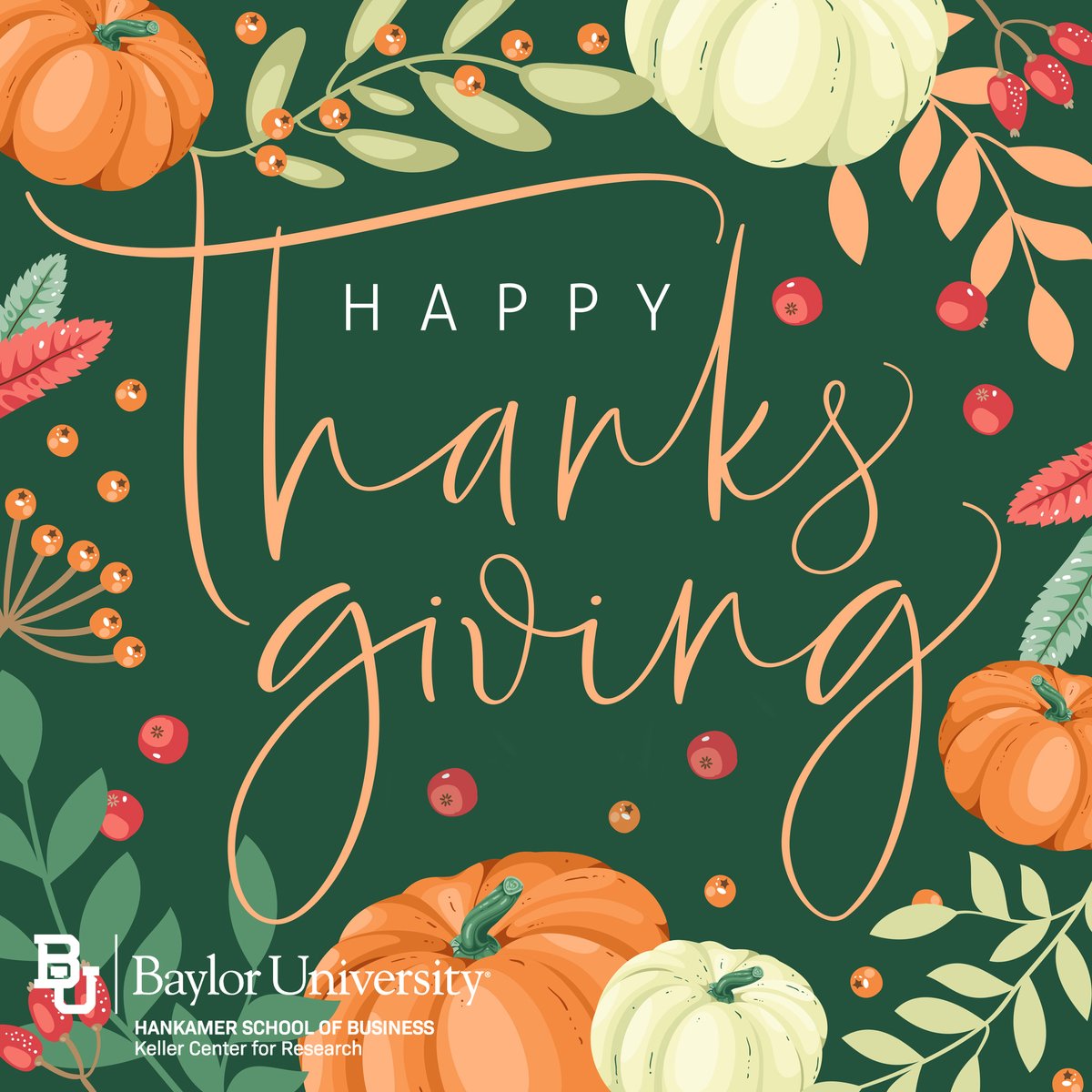 From our team to yours, happy Thanksgiving!