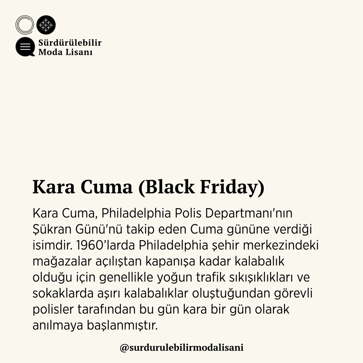 LisanModa's tweet photo. “Kara Cuma” hakkında daha detaylı bilgi için:
https://t.co/3sjbARUEh2

#değerleriniüstündetaşı #değerlerinikuşan #dolabındakilersanayeter #moda #üretim #üretimtüketimdöngüsü #tüketim #yavaşmoda #değer #blackfriday #karacuma https://t.co/YQVswzCzkO