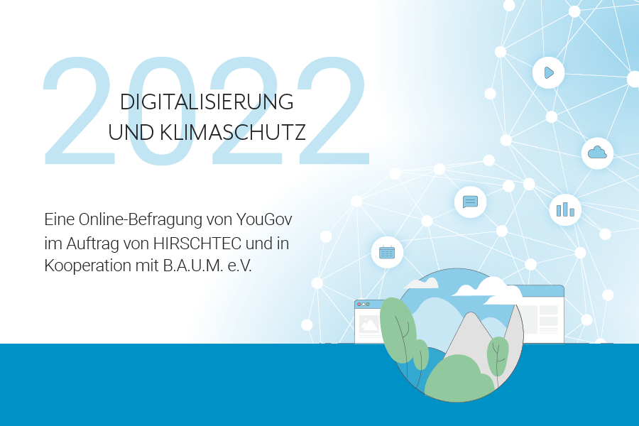 Nur 35 % der Beschäftigten in DE sehen durch den Digital-Workplace-Einsatz in ihrem Unternehmen einen (starken) positiven Effekt auf den Klimaschutz. So eine akt. YouGov-Umfrage von <a href="/HIRSCHTEC/">HIRSCHTEC</a> in Koop. mit B.A.U.M. e.V.: hirschtec.eu/pressemitteilu… #Digitalisierung #Klimaschutz