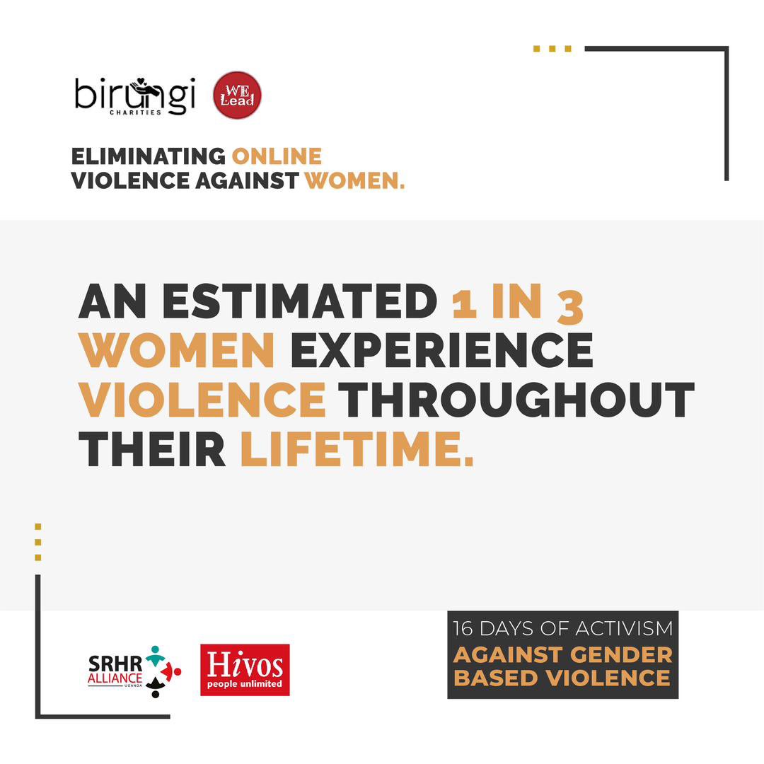 According to  @WHO , estimates published indicate that globally about 1 in 3 (30%) of women worldwide have been subjected to either physical or sexual intimate partner violence or non-partner sexual violence in their lifetime.
#16DaysOfActivism 
#WeLeadOurSRHR 
#WeLeadUG