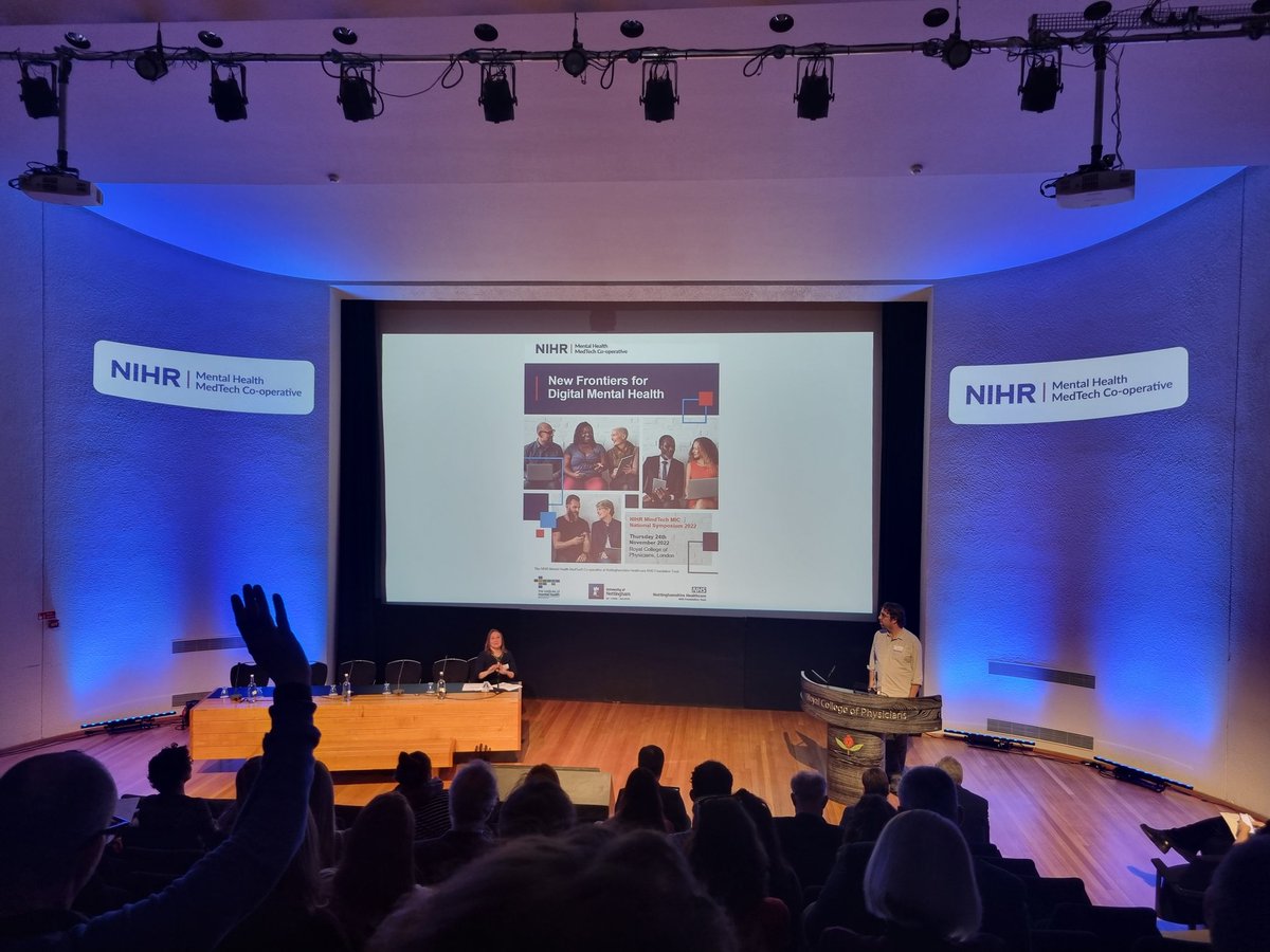 ADHD Remote Technology (ART) KCL (@adhd_remotetech) on Twitter photo Great first session to kick off #MindTech2022! The session showcased findings from clinical trials using digital apps and web development to promote well being and accessing self-recovery narratives
<a href="/NIHR_MindTech/">NIHR MindTech HRC</a> Great first session to kick off #MindTech2022! The session showcased findings from clinical trials using digital apps and web development to promote well being and accessing self-recovery narratives
<a href="/NIHR_MindTech/">NIHR MindTech HRC</a>