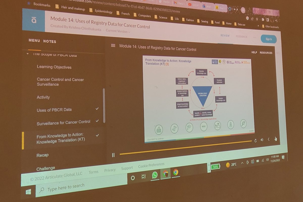 Blended learning and testing in #Zimbabwe of the “Uses of Registry Data for Cancer Control” module, one of 15 covering all aspects of cancer registration that are part of the @GICR_IARC #elearning series - available on the @IARCWHO website soon! #Data4Health