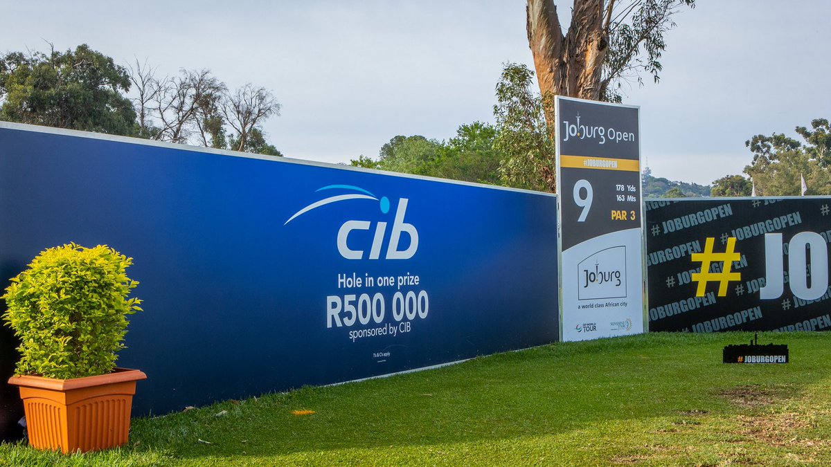 Day 1 of the <a href="/Sunshine_Tour/">Sunshine Tour</a> #JoburgOpen2022 is currently underway! 

CIB will be sponsoring 💥R500 000💥 for the first hole in one this weekend at #9. Best of luck to all golfers!! 🇿🇦⛳️ Catch all the action LIVE on <a href="/SuperSportTV/">SuperSport 🏆</a> channel 213 #greatnessbeginshere