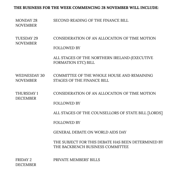 Leader of the House of Commons on Twitter: 