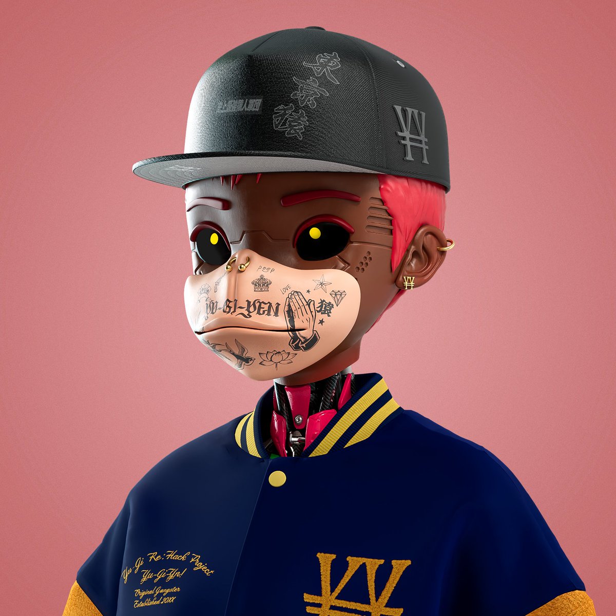 Kaspiy's tweet photo. Just revealed my @Yu_Gi_Yn. 

I was telling you for weeks - that art is unparalleled. The overall drip and details are nxt lvl. Best 3D art in the space spiced up with a strong team and rich Web2 resources. 

If u don't enter now - don't lie that you love NFTs lol
#YuGiYn #YGY https://t.co/3EO27WlRzR