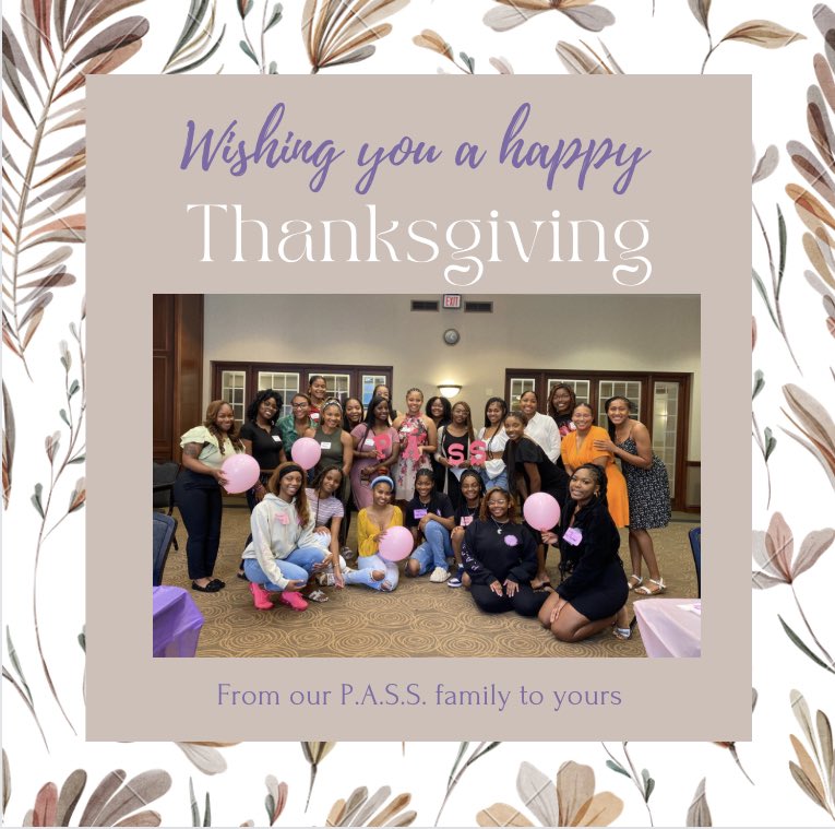 Happy Holidays from our P.A.S.S. family to yours💗💜
