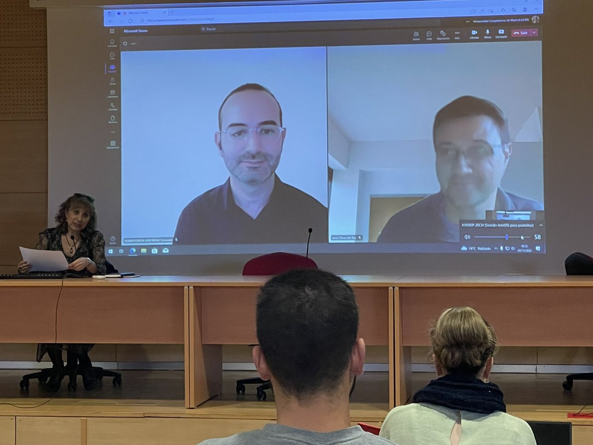 MasterTRAVLOC's tweet photo. Mesa redonda «Accesibilidad en los textos digitales» 
👉🏻 con Jesús Torres del Rey y Álvaro García.
IV Jornadas universitarias de Traducción Audiovisual y Tecnologías de la Traducción @MasterTRAVLOC UAM-UCM 
📅   24/11/2022

#traducción #localización #accesibilidad #l10n #travloc https://t.co/8vJ9Q39eUI