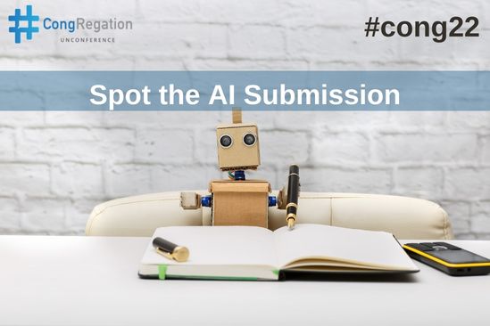 One of the #cong22 submissions on 'Purpose' was written by Artificial Intelligence.  See if you can find which one.  #purpose #Artificial_Intelligence 
congregation.ie/2022-purpose/